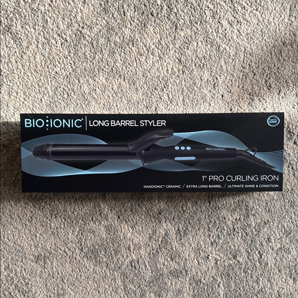 Bio Ionic Long Barrel Styler Curling Iron
